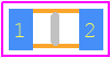 CGA3E2C0G2A100D080AA封装焊盘图