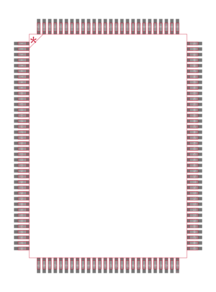 CP3UB26G18NEP/NOPB封装焊盘图