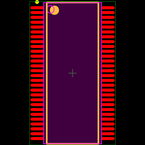 CY7C64713-56PVXC封装焊盘图