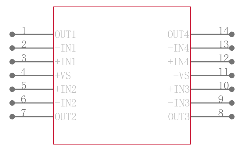 CLC4007ISO14MTR引脚图