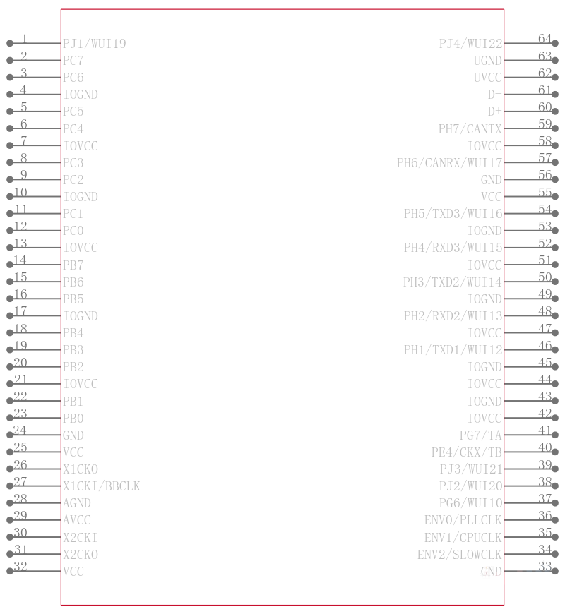 CP3UB26G18NEP/NOPB引脚图