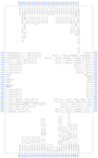 CY8C5668AXI-LP013引脚图