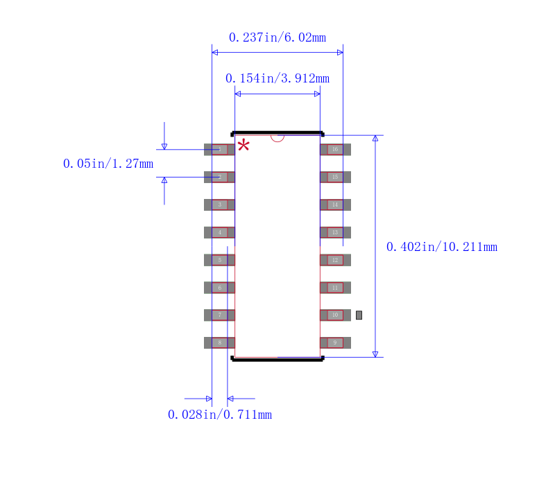 74HC165DBJ封装图