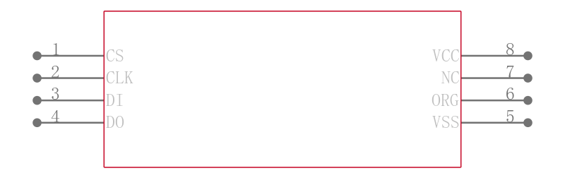 93AA66C-I/MS引脚图