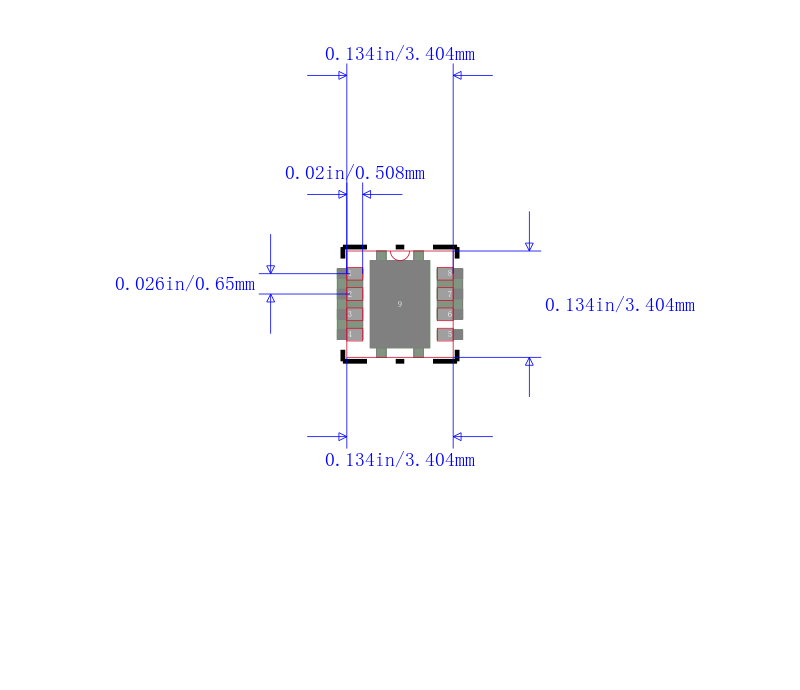 CSD85312Q3E封装图