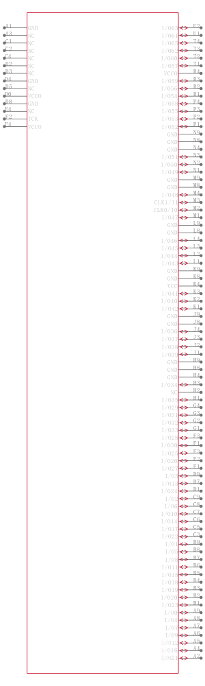 CY37256P256-154BGC引脚图