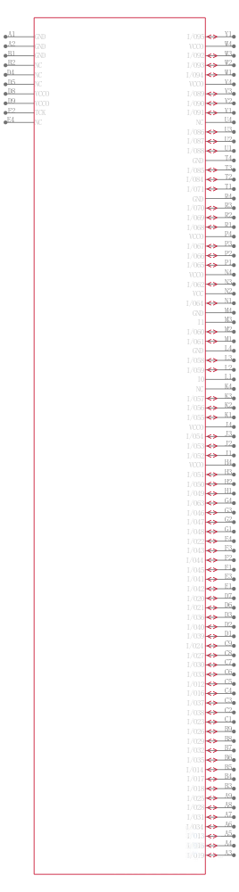 CY37512P352-83BGI引脚图