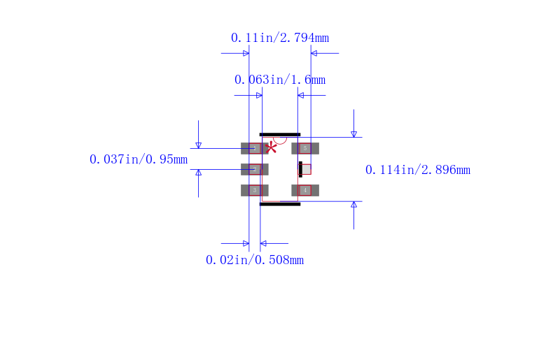 CAT6219-125TDGT3封装图