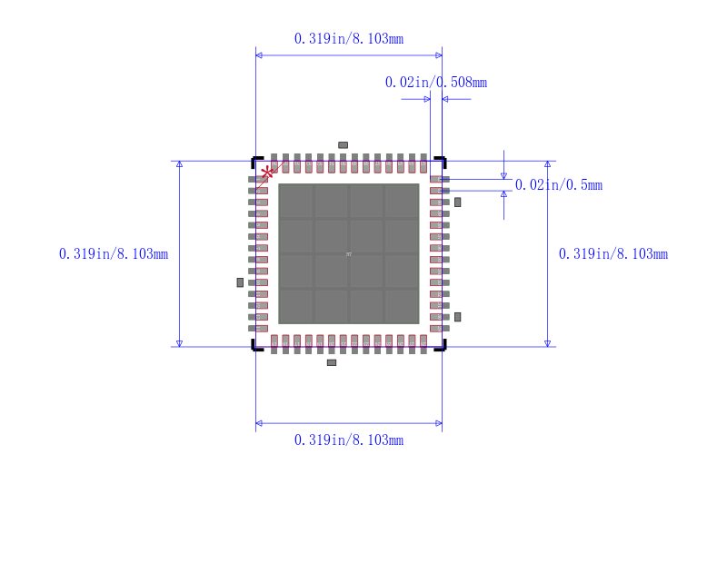 CY8CLED03D01-56LTXI封装图
