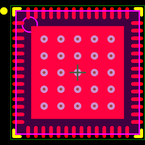 CY7C65640A-LTXCT封装焊盘图