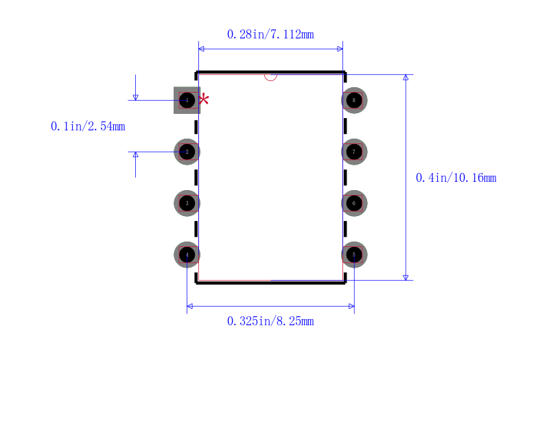 CAT1025LI-45-G封装图