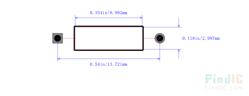 CFR50J68R封装图