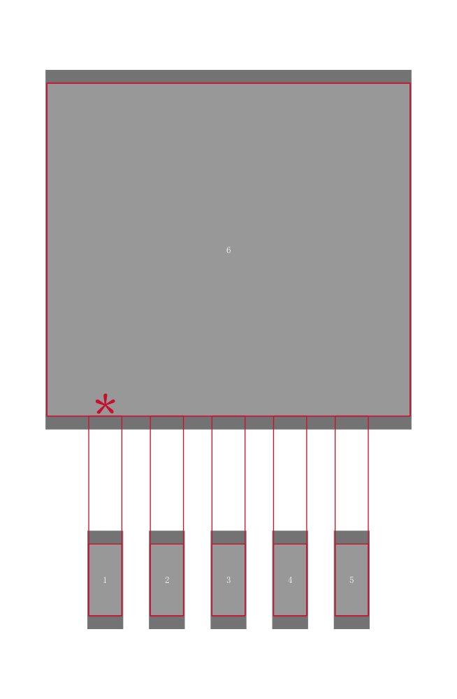CS5233-3GDF8封装焊盘图