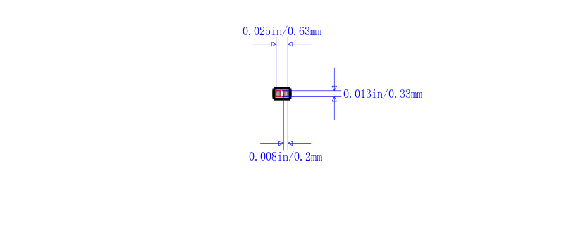 C0201C560J3GACTU封装图