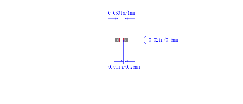 CL05B152KB5NCNC封装图