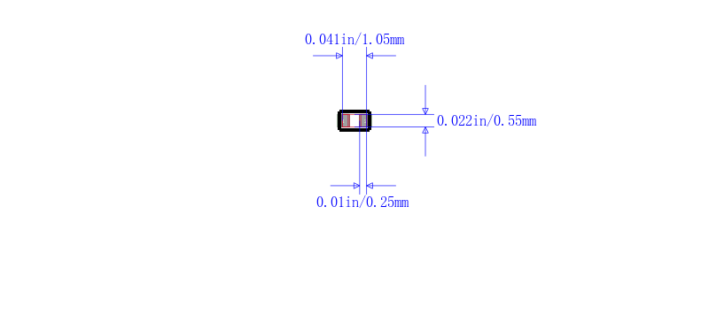 CBR04C308A1GAC封装图