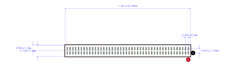 CLE-144-01-G-DV封装图