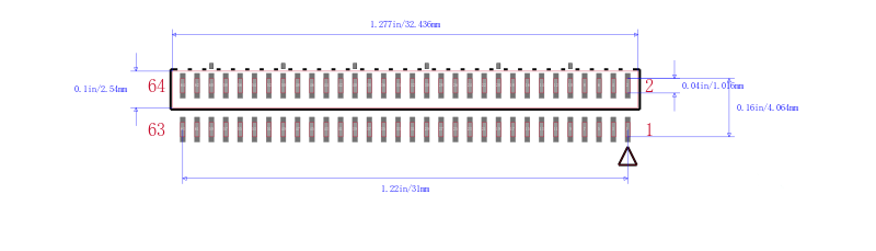 CLM-132-02-L-D封装图