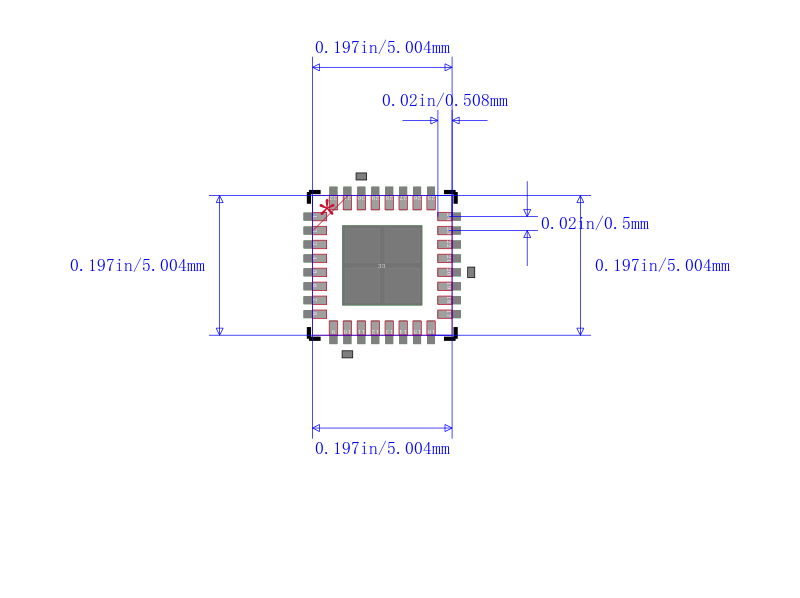 AD8260ACPZ-R7封装图