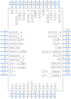 AD9286BCPZ-500引脚图