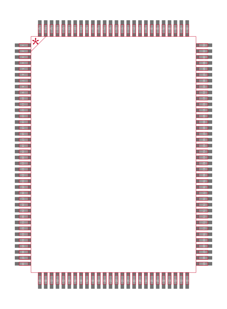 CS495303-CVZ封装焊盘图