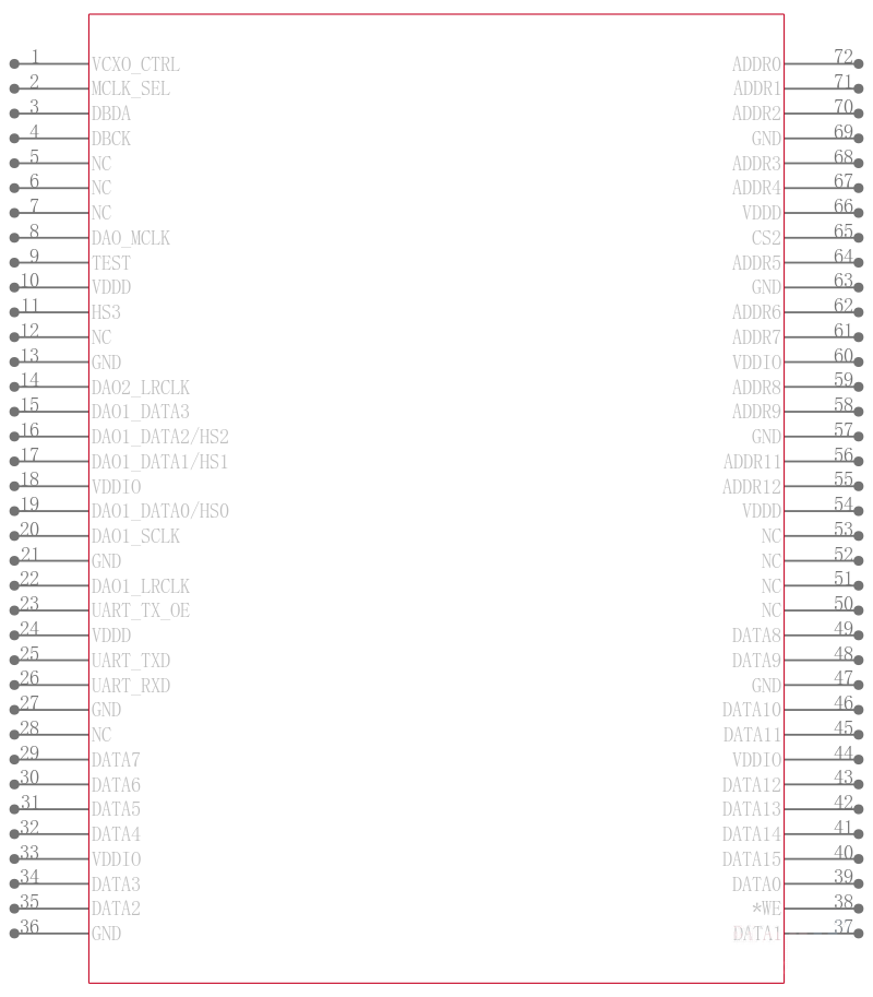 CS496102-CQZ引脚图
