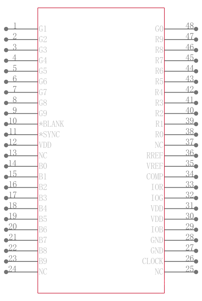 CDK3400CTQ48引脚图