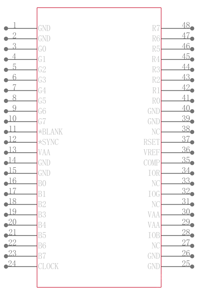 CDK3405CTQ48X引脚图