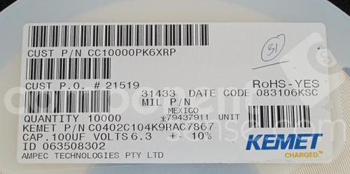 C0402C104K9RAC7867图片3