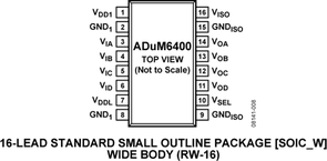ADUM6400ARWZ电路图