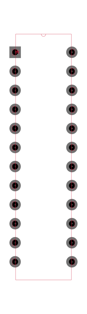 ADM238LAQ封装焊盘图