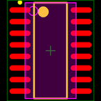 AM26C32CNSR封装焊盘图