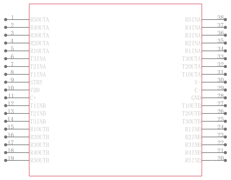 ADM2209EARUZ-REEL引脚图
