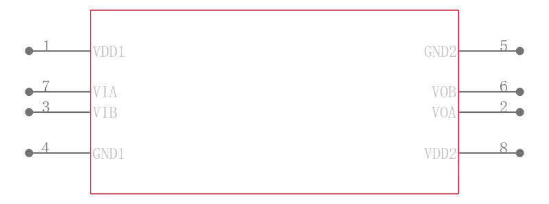 ADUM1286ARZ引脚图