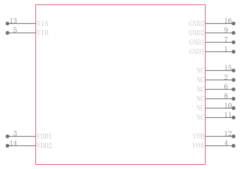 ADUM2211SRWZ引脚图