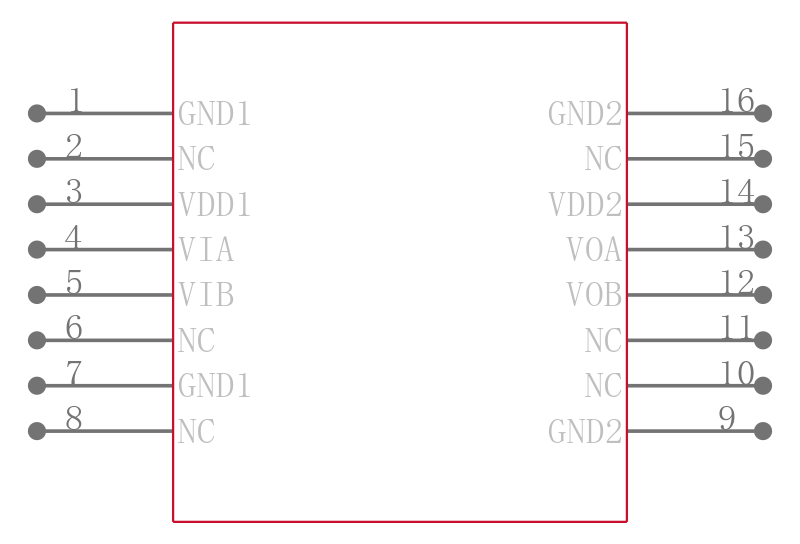 ADUM2285BRIZ-RL引脚图