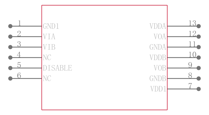 ADUM7223ACCZ-RL7引脚图