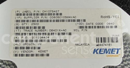 C0805C105M4VAC图片1