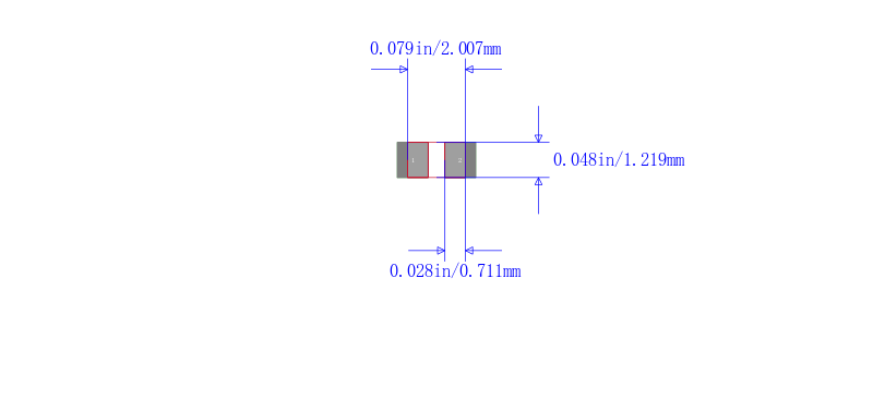 CC0805JRNP09BN101封装图