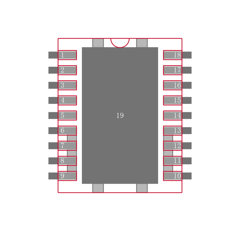 CSD95495QVMT封装焊盘图