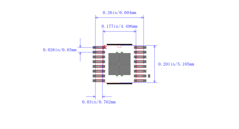 DRV8800PWPR封装图