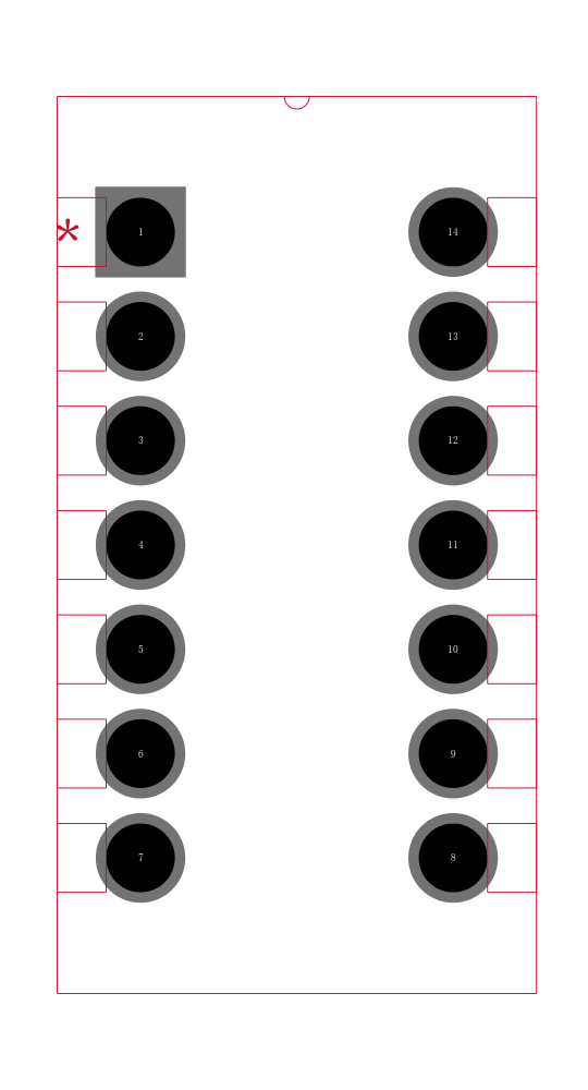 DS32KHZN/DIP封装焊盘图