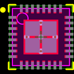 DS90LV804TSQ/NOPB封装焊盘图