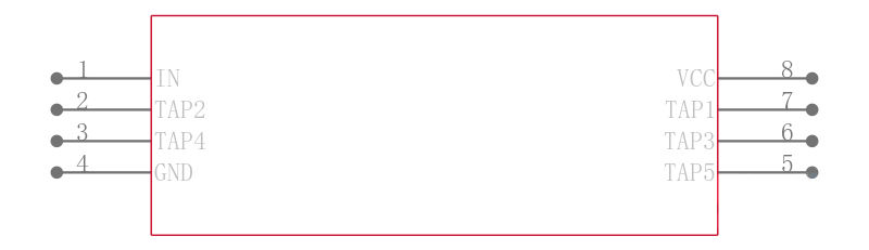 DS1100U-125+引脚图