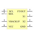 DS1340U-33+引脚图
