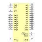 DS1553WP-120+引脚图