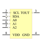 DS1631AU+引脚图