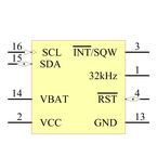 DS3231SN#T&R引脚图