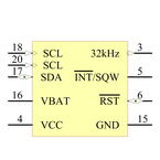 DS3232SN#T&R引脚图