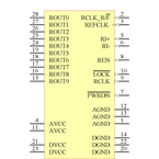 DS92LV1212AMSA/NOPB引脚图